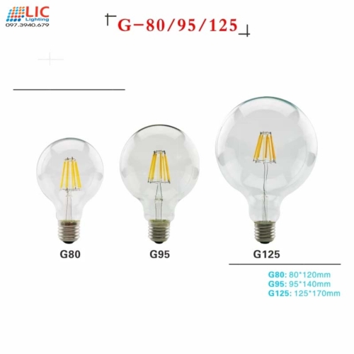 Bóng Edison Led G95 Trang Trí Quán Cafe