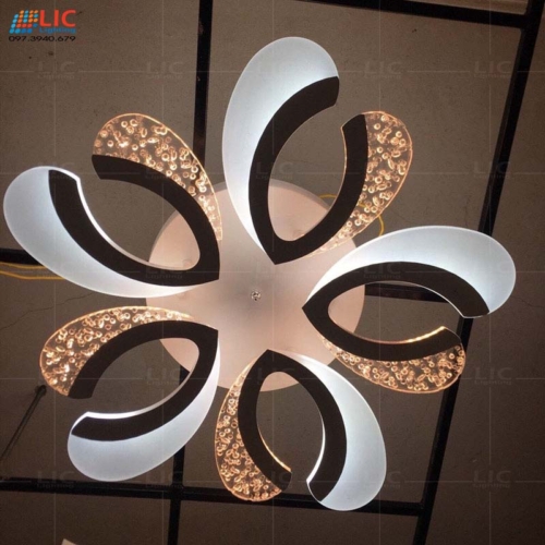 Đèn Mâm Ốp Trần Mica Led V27