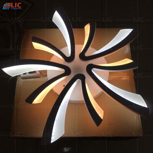 Đèn Mâm Ốp Trần Mica Led V1