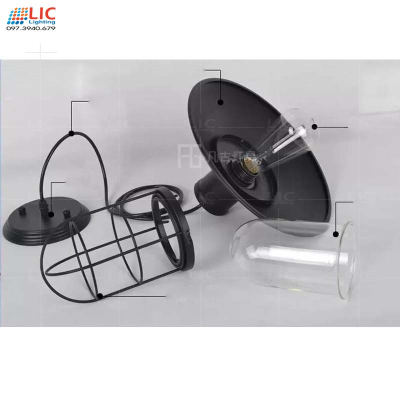 Lắp đặt bộ đèn chùm hiện đại cho nhà bác Mai 