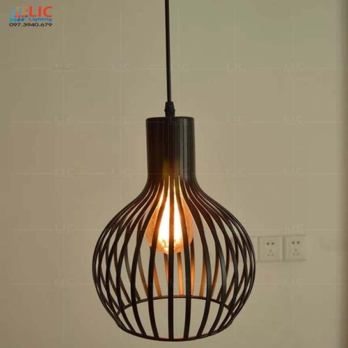Đèn Trang Trí Lồng Chim Sắt LC08