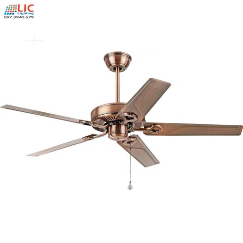 Quạt Trần Mã KSP505 Lic Thân Đồng Đỏ
