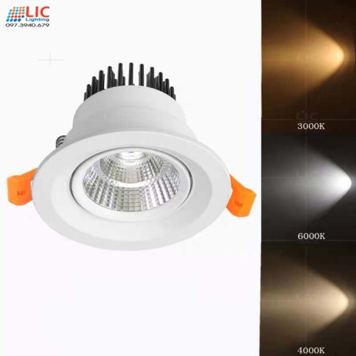 Đèn Âm Trần Khoét 90mm COB