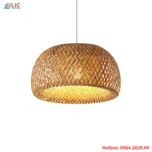 Đèn Mây Tre Dáng Tròn MT30 Lic