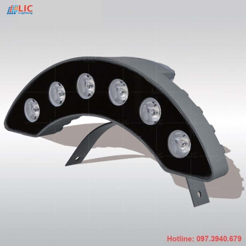 Đèn Led Rọi Vòm – Đèn Rọi Mái 6w Sáng Vàng Nguồn DC24V