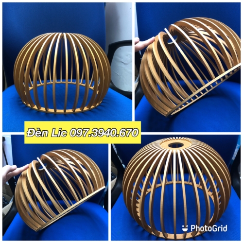 Đèn Trang Trí Lồng Chim Gỗ Lic LG500