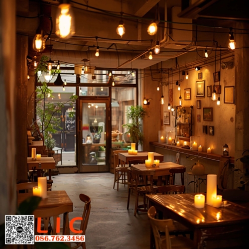 Đèn trang trí có thể tạo ra không gian lãng mạn cho quán cafe không? den trang tri quan cafe tao khong gian lang mang denliclighting 20hoangquocviet 2