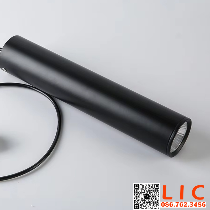 Lắp đặt bộ đèn chùm hiện đại cho nhà bác Mai 