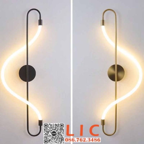 Đèn Gắn Tường Kiểu Nốt Nhạc Nhẹ Nhàng Đơn Giản