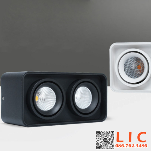 Đèn Nổi Vuông Góc Bo Cao H110 Luxury