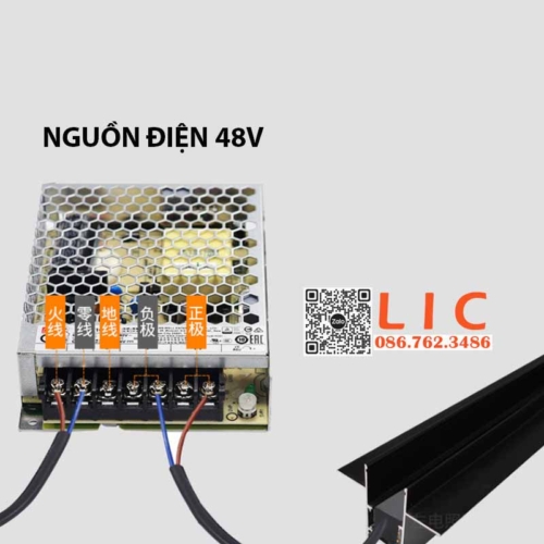 Nguồn Meanwell 48V Chạy Hệ Ray Nam Châm