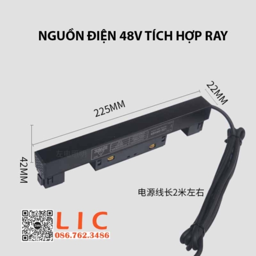 Nguồn Trực Tiếp Nối Vào Ray Nam Châm